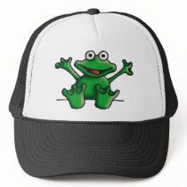 love heart frog kultkappe