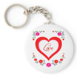 Love Heart Key Chain