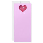 Love heart valentines