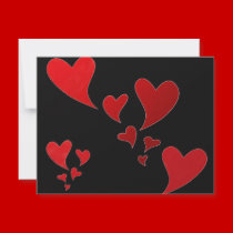 Love Hearts invitations