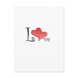 Love Hearts postcards