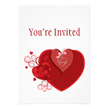 Love Heartstrings Personalized Invites
