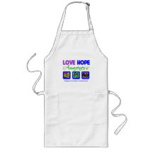 Love Hope Awareness Autism Apron