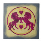 LOVE HORSES CERAMIC TILES