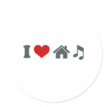 Love House Music stickers