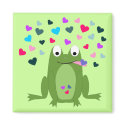 Love Hungry Frog magnets