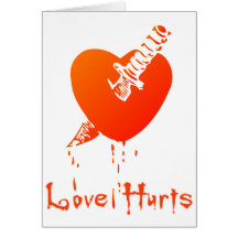 Love Hurts by Chillee Wilson Cards