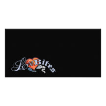 Love Hurts Customized Photo Card