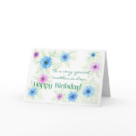 'Love-in-a-mist' Birthday Card for Mother-in-Law