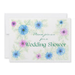 'Love-in-a-mist' Bridal Shower Invitation