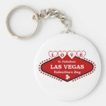 LOVE In Fabulous Las Vegas Valentine's Day Keychai Keychains