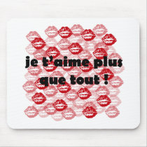 Love - in french mouse mat