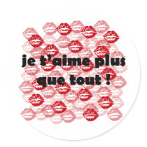 Love - in french stickers