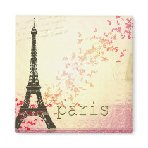 Love in Paris Magnets
