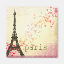 Love in Paris Magnets