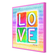 LOVE INSPIRATIOINAL Gallery Wrapped Canvas