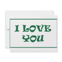 ** LOVE ** PERSONALIZED ANNOUNCEMENTS