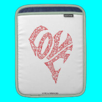 LOVE ipad sleeves