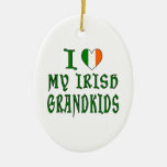 Love Irish Grandkids Christmas Tree Ornaments