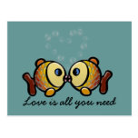 love is all you need postcard