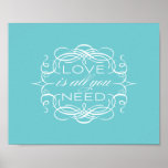 Love is All You Need Print
