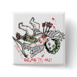 Love is Dead to Me Anti Love Gear buttons