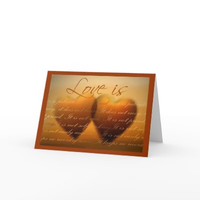 Love is ... elegant heart card by aslentz