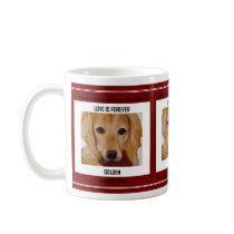 Love is Forever Golden Coffee Mug