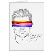 Love Is Gender Blind Greeting Card