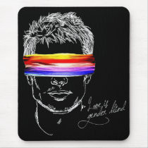 Love Is Gender Blind Mouse Pad