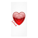 Love is heart rack cards