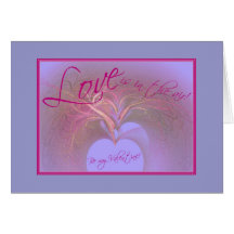LOVE IS IN THE AIR GREETING CARDS