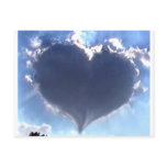 Love is in the Air: Heart Shaped Cloud: Wedding