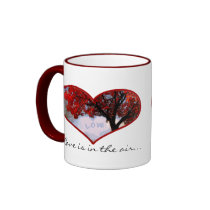 Love is in the air... coffee mugs