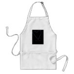 Love is in the Air Starry Night Apron