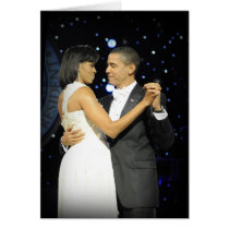 Love is in the Air, The First Couple Dancing II Greeting Card