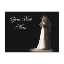 Love is in the Air, The First Couple Dancing Postcards