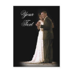 Love is in the Air, The First Couple Dancing postcards