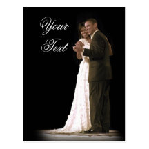 Love is in the Air, The First Couple Dancing Post Card