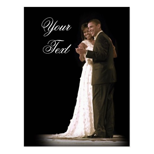 Love is in the Air, The First Couple Dancing Post Card