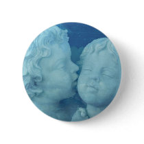 Love is in the Air, Vintage Stone Angels Kissing Pin