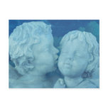 Love is in the Air, Vintage Stone Angels Kissing Post Cards