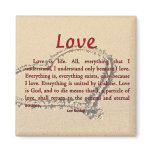 Love is Life magnets