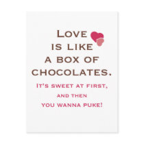 Love is Like a Box of Chocolates