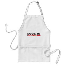 Love Is Logical Apron