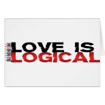 Love Is Logical Cards