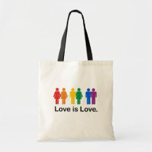 Love is Love Canvas Bag