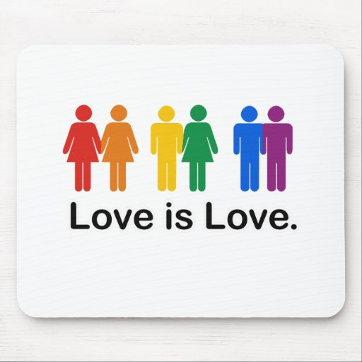 Love is Love Mouse Mats