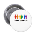 Love is Love Pinback Buttons
