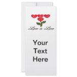 Love is Love Rack Card rack cards
